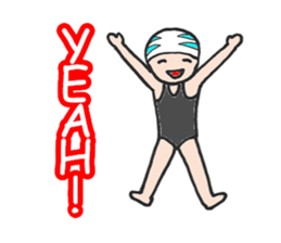 Power Swimmer sticker #13272341