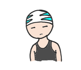 Power Swimmer sticker #13272348