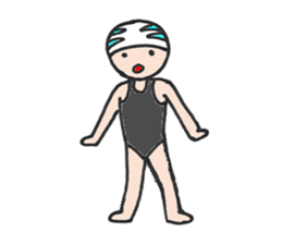 Power Swimmer sticker #13272351