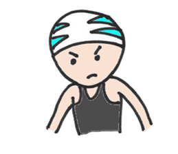 Power Swimmer sticker #13272352
