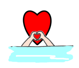Power Swimmer sticker #13272364