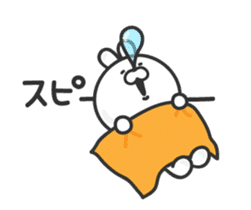 Animated pudgy bunny sticker #13273163