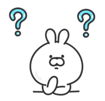 Animated pudgy bunny sticker #13273170