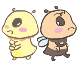 Warm Worm sticker #13274138