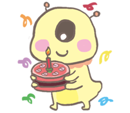 Warm Worm sticker #13274148