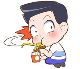 Badminton free style by Memee. sticker #13275389