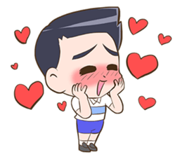 Badminton free style by Memee. sticker #13275390