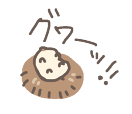 ohagiharinezumi sticker #13275627