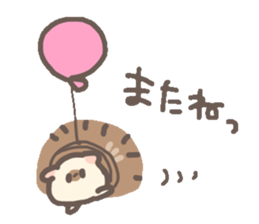 ohagiharinezumi sticker #13275635