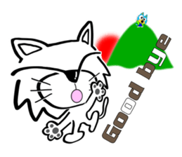 Cat-cat-cat English sticker #13276064