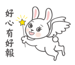 Superstitious Rabbit sticker #13276276