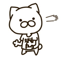 HORIUCHI-cat sticker #13276350