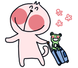 Parttime Cat and Charlie - celebration sticker #13276593