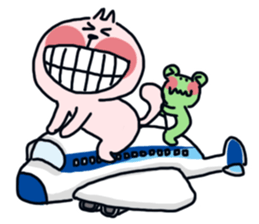 Parttime Cat and Charlie - celebration sticker #13276594