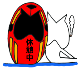 Costume Dharma Cat sticker #13276866