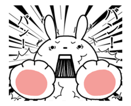 Moving sticker! Extremely Rabbit sticker #13277594