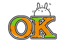 Moving sticker! Extremely Rabbit sticker #13277596