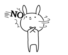 Moving sticker! Extremely Rabbit sticker #13277601
