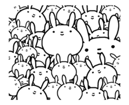 Moving sticker! Extremely Rabbit sticker #13277603