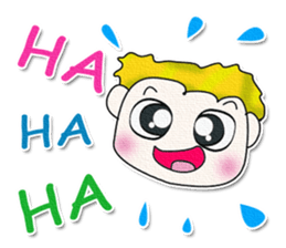 Mr. Kosuke. Ha Ha Ha.^^ sticker #13278162