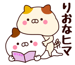 your name riona sticker #13278410