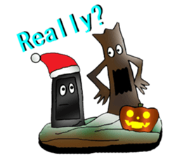 Haunted Forest2 (Christmas) sticker #13280428