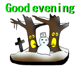 Haunted Forest2 (Christmas) sticker #13280439