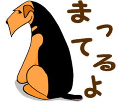 Terrier Sticker2 sticker #13280484