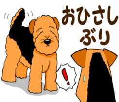 Terrier Sticker2 sticker #13280500