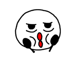 Hard to say something honest part2. sticker #13281467