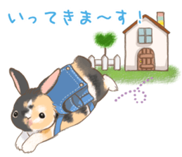 Crazy about RABBITS! sticker #13282410