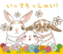 Crazy about RABBITS! sticker #13282411