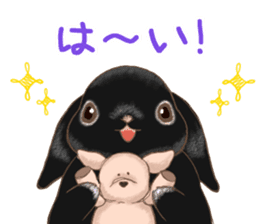 Crazy about RABBITS! sticker #13282413