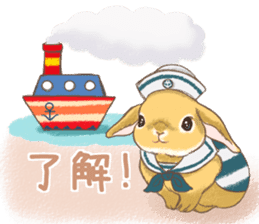 Crazy about RABBITS! sticker #13282414