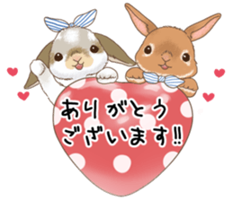 Crazy about RABBITS! sticker #13282416