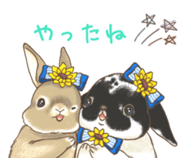 Crazy about RABBITS! sticker #13282425