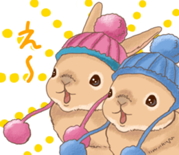 Crazy about RABBITS! sticker #13282428