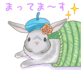 Crazy about RABBITS! sticker #13282431