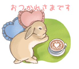 Crazy about RABBITS! sticker #13282434