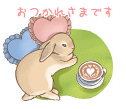 Crazy about RABBITS! sticker #13282434