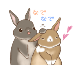 Crazy about RABBITS! sticker #13282435