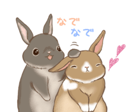 Crazy about RABBITS! sticker #13282435