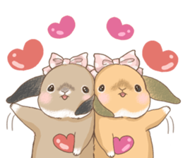 Crazy about RABBITS! sticker #13282436