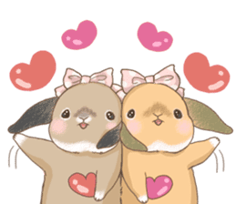 Crazy about RABBITS! sticker #13282436