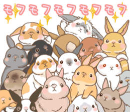 Crazy about RABBITS! sticker #13282437