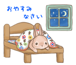 Crazy about RABBITS! sticker #13282444