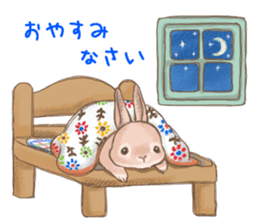 Crazy about RABBITS! sticker #13282444