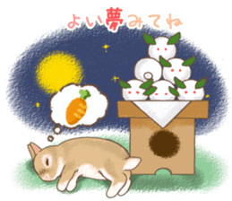 Crazy about RABBITS! sticker #13282445