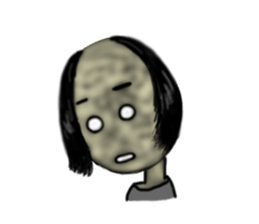 merry zombie sticker #13283371