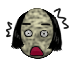 merry zombie sticker #13283373